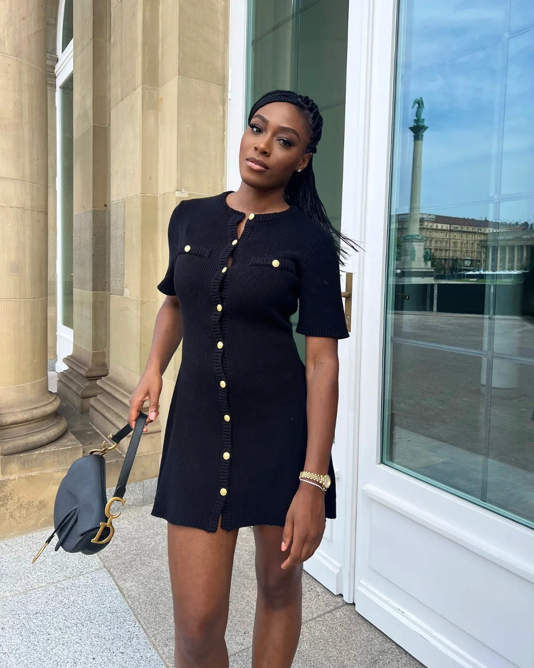 Holly | Robe Mini en Maille