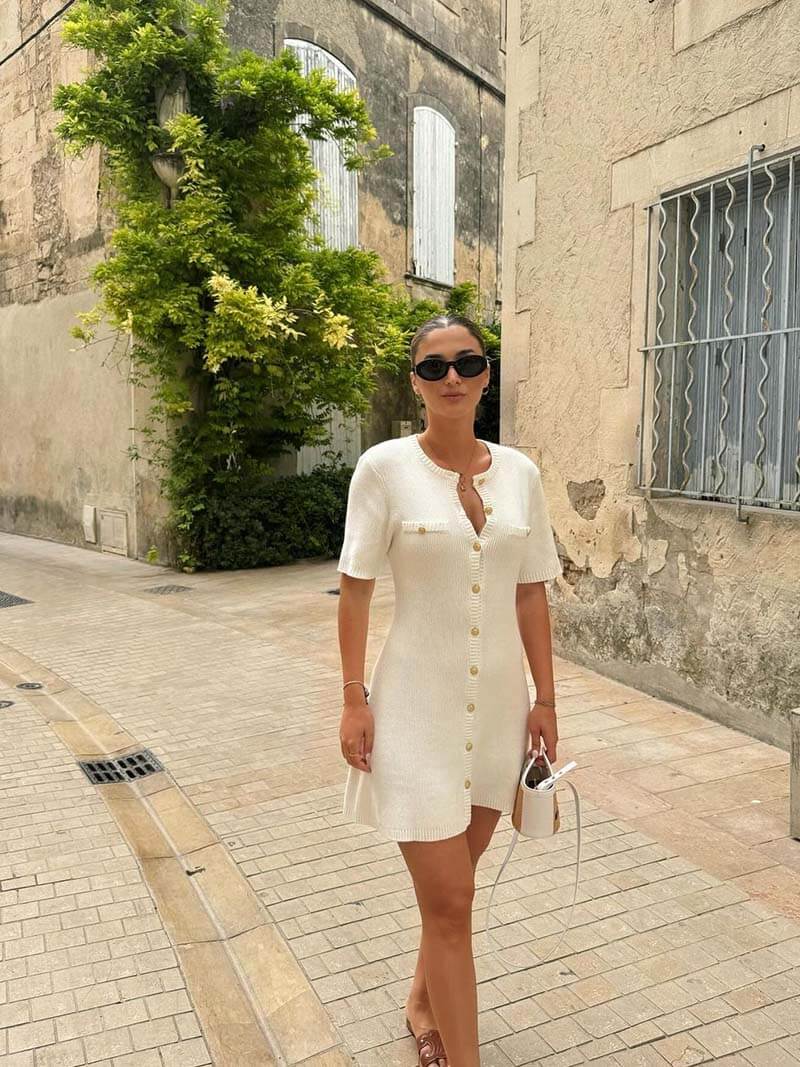 Holly | Robe Mini en Maille