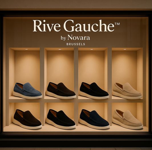 Mocassins cuir RiveGauche™ - Elégants, Comfortables et raffinés