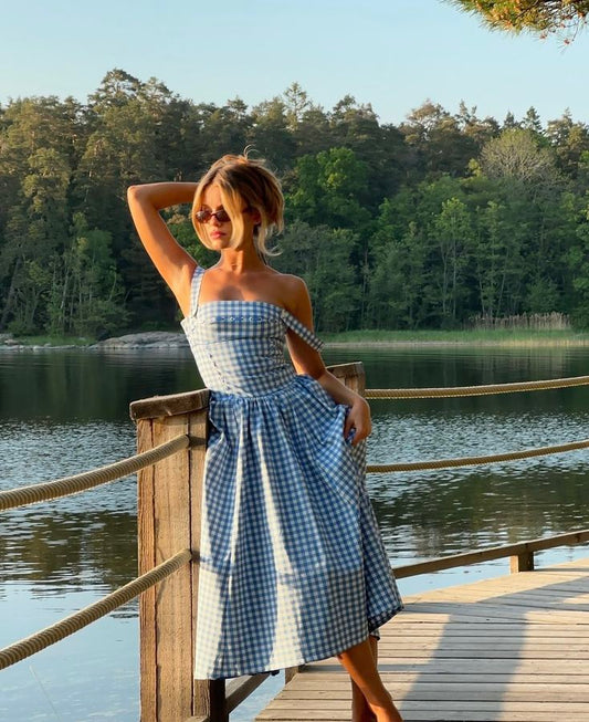 Ariana | Robe Midi Sans Manches